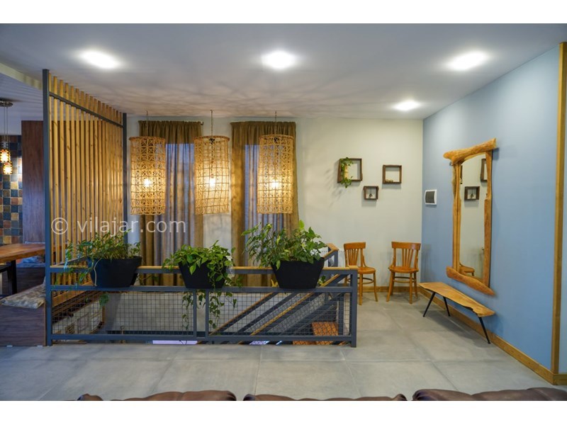 عکس شماره 815380 - اجاره ویلای استخردار در کلاردشت - ورودی طبقه اول