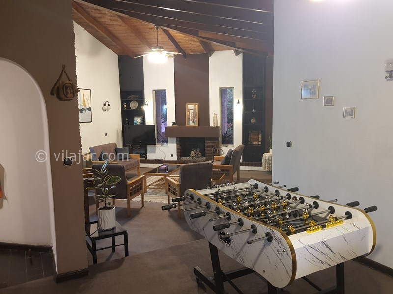 عکس شماره 817218 - اجاره ویلا دهکده ساحلی انزلی - اتاق پذیرایی با مبلمان نو