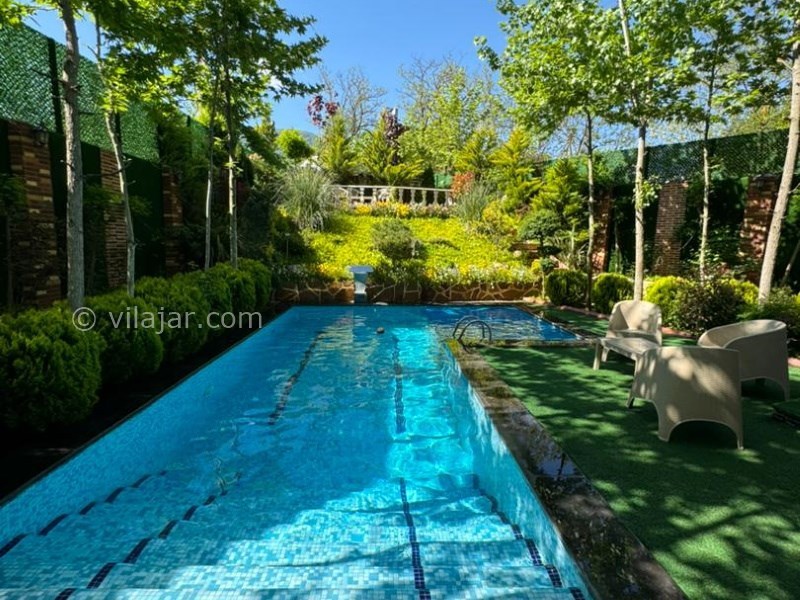 عکس شماره 817669 - اجاره ویلا استخر آبگرم در کلاردشت - 