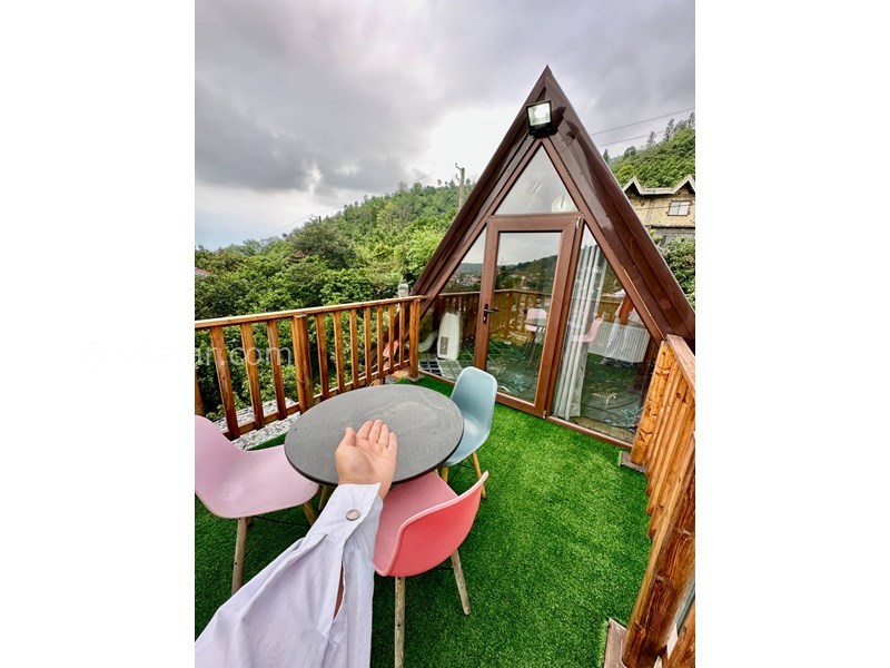 عکس شماره 817981 - کلبه چوبی با جکوزی ویو جنگل و دریا - 