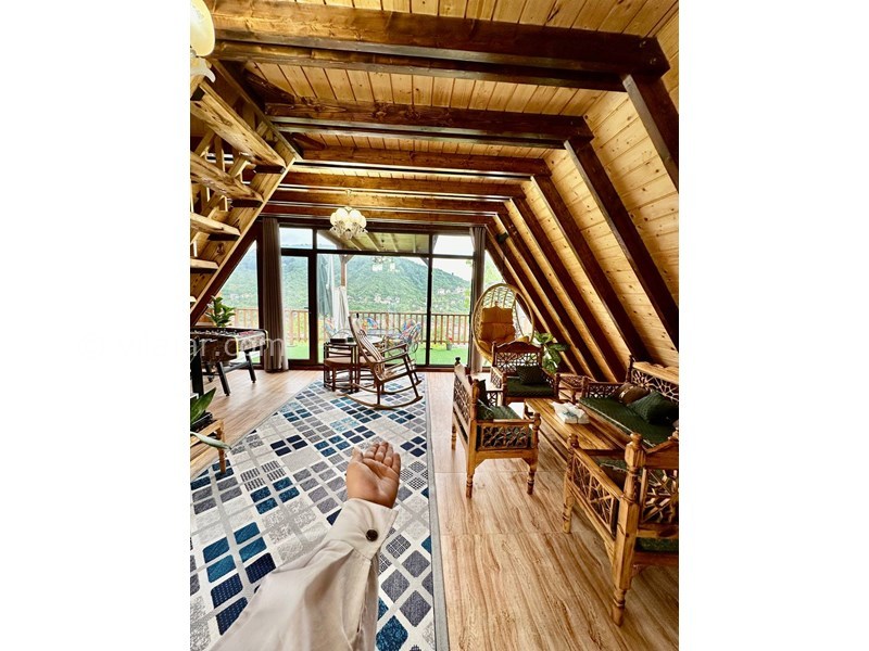 عکس شماره 817983 - کلبه چوبی با جکوزی ویو جنگل و دریا - 