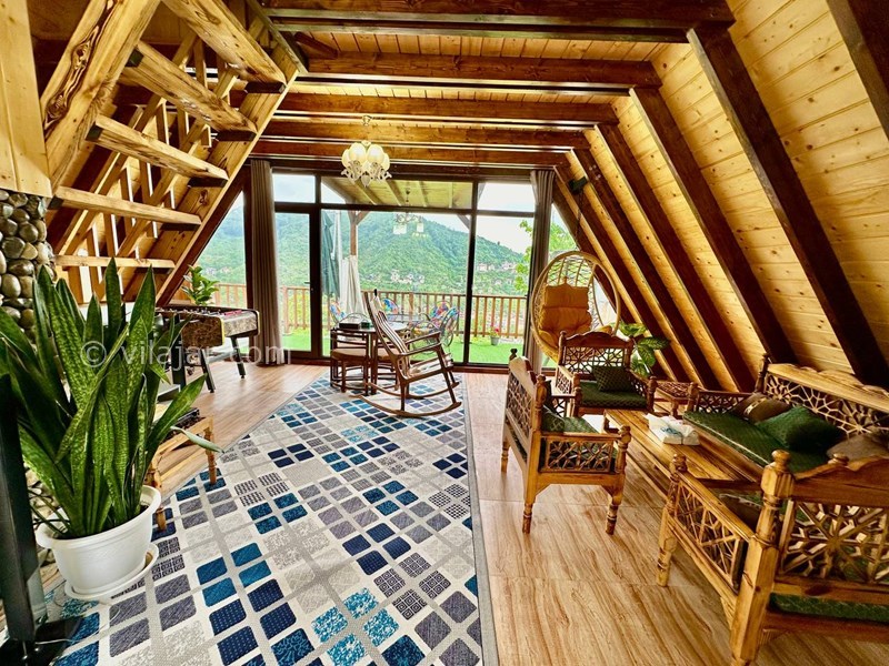 عکس شماره 817985 - کلبه چوبی با جکوزی ویو جنگل و دریا - 