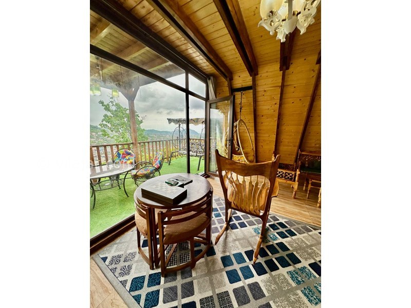 عکس شماره 817987 - کلبه چوبی با جکوزی ویو جنگل و دریا - 