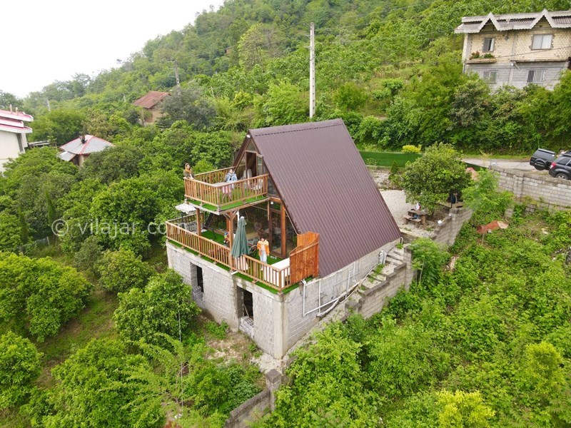 عکس شماره 817997 - کلبه چوبی با جکوزی ویو جنگل و دریا - 