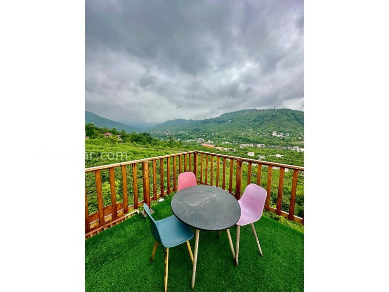 عکس شماره 818001 - کلبه چوبی با جکوزی ویو جنگل و دریا - 