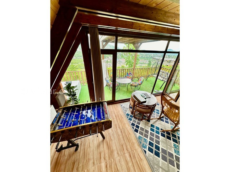 عکس شماره 818003 - کلبه چوبی با جکوزی ویو جنگل و دریا - 