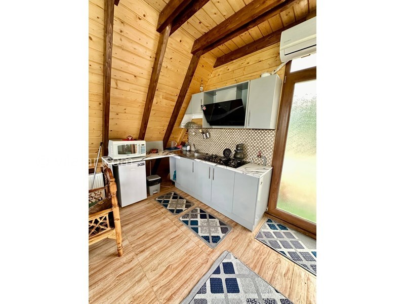 عکس شماره 818004 - کلبه چوبی با جکوزی ویو جنگل و دریا - 