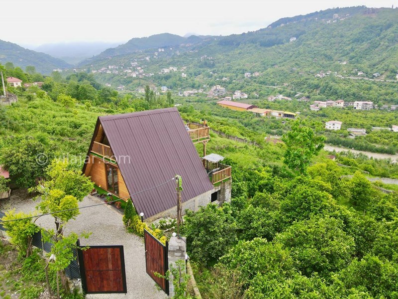 عکس شماره 818005 - کلبه چوبی با جکوزی ویو جنگل و دریا - 