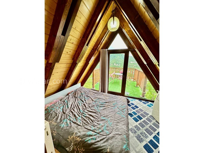 عکس شماره 818008 - کلبه چوبی با جکوزی ویو جنگل و دریا - 