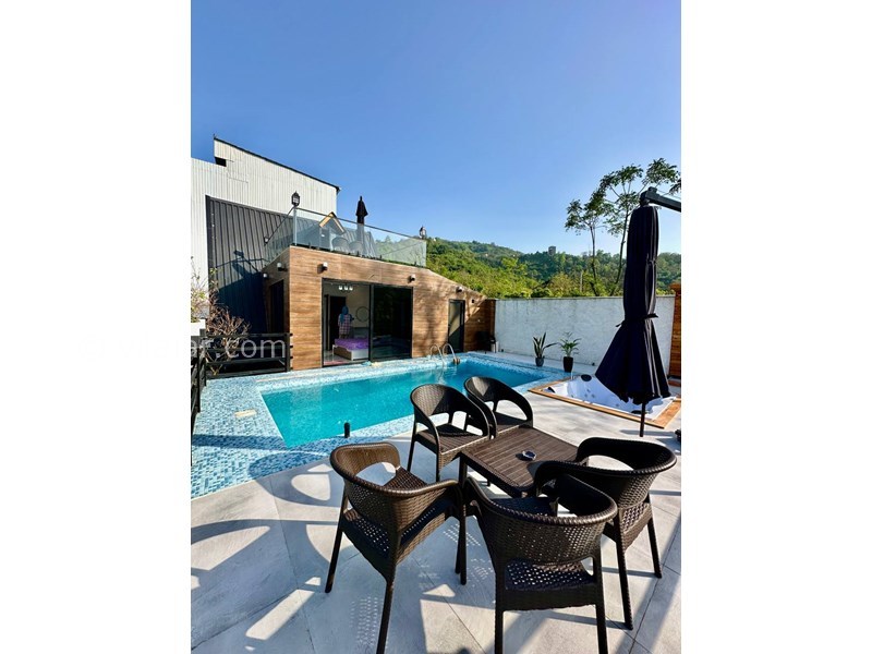 عکس شماره 818029 - کلبه چوبی با استخر و جکوزی رامسر - 