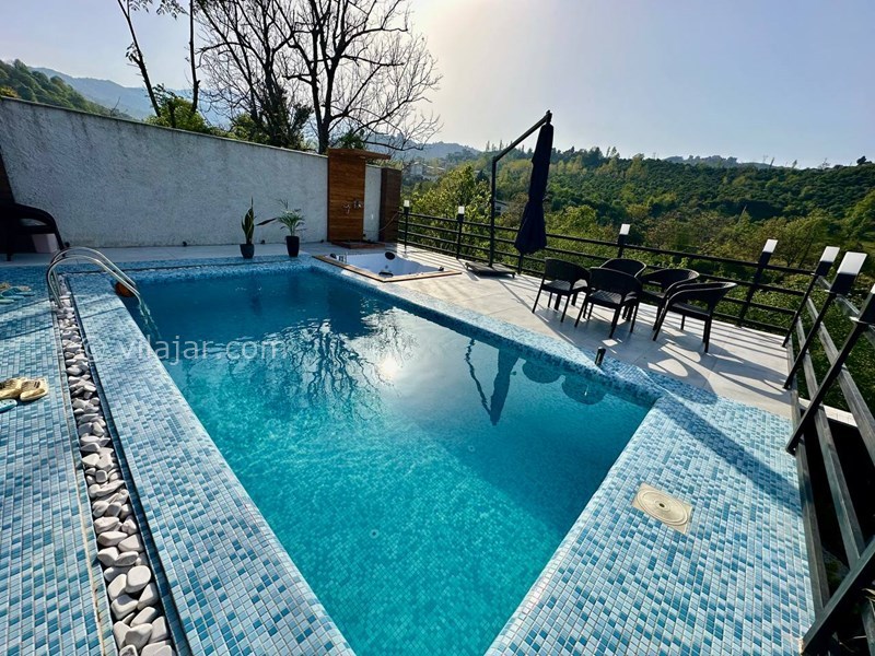 عکس شماره 818031 - کلبه چوبی با استخر و جکوزی رامسر - 