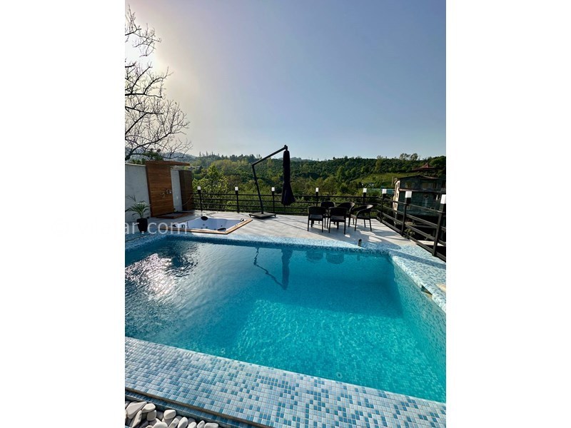 عکس شماره 818035 - کلبه چوبی با استخر و جکوزی رامسر - 