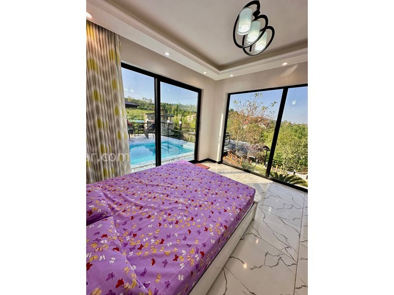 عکس شماره 818043 - کلبه چوبی با استخر و جکوزی رامسر - 