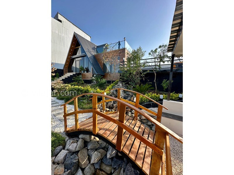 عکس شماره 818052 - کلبه چوبی با استخر و جکوزی رامسر - 