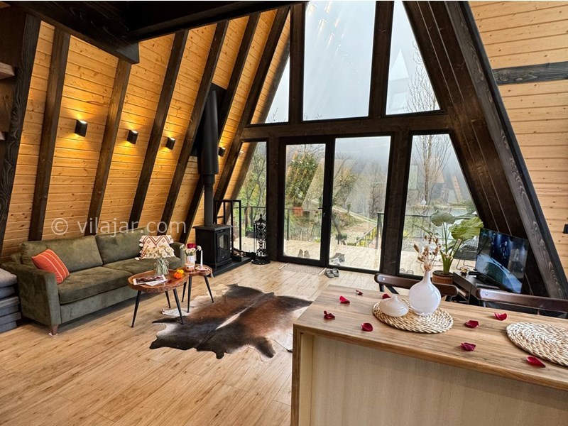 عکس شماره 818071 - کلبه چوبی جنگلی با جکوزی رامسر - 