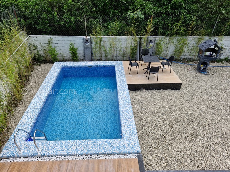 عکس شماره 819071 - کلبه چوبی در تنکابن با استخر روباز - 