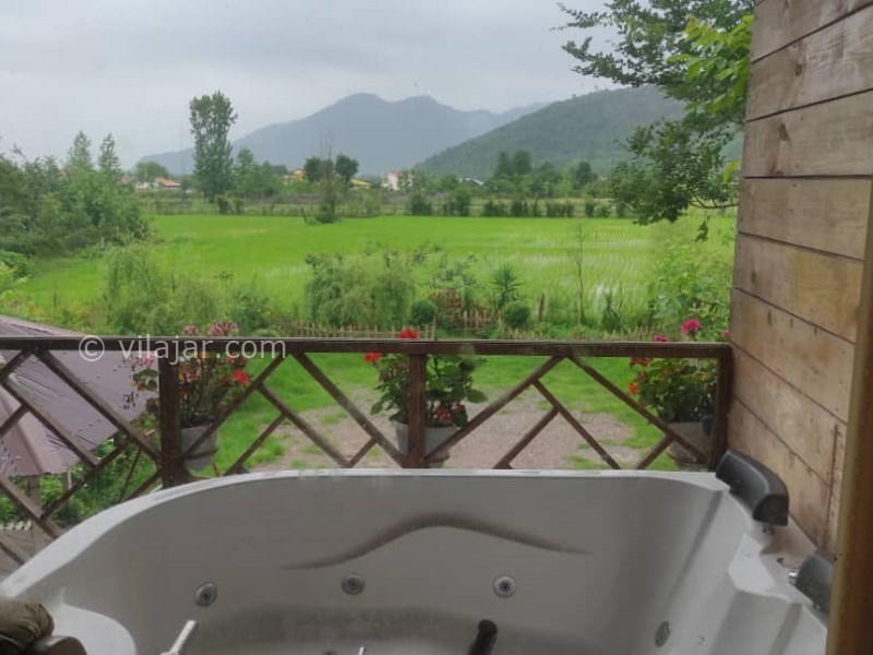 عکس شماره 819838 - کلبه چوبی با جکوزی در ماسال -