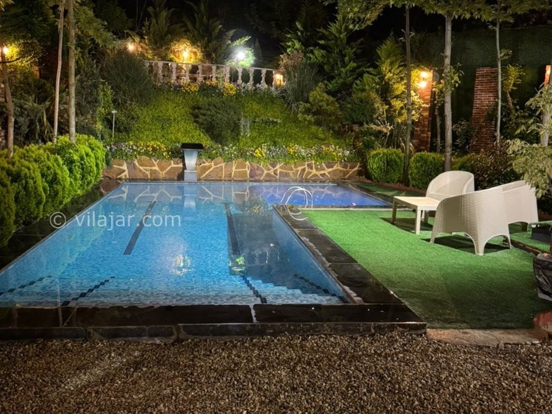 عکس شماره 823805 - اجاره ویلا استخر آبگرم در کلاردشت - 