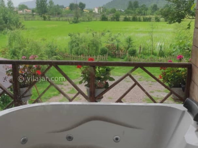 عکس شماره 826271 - کلبه چوبی با جکوزی در ماسال -