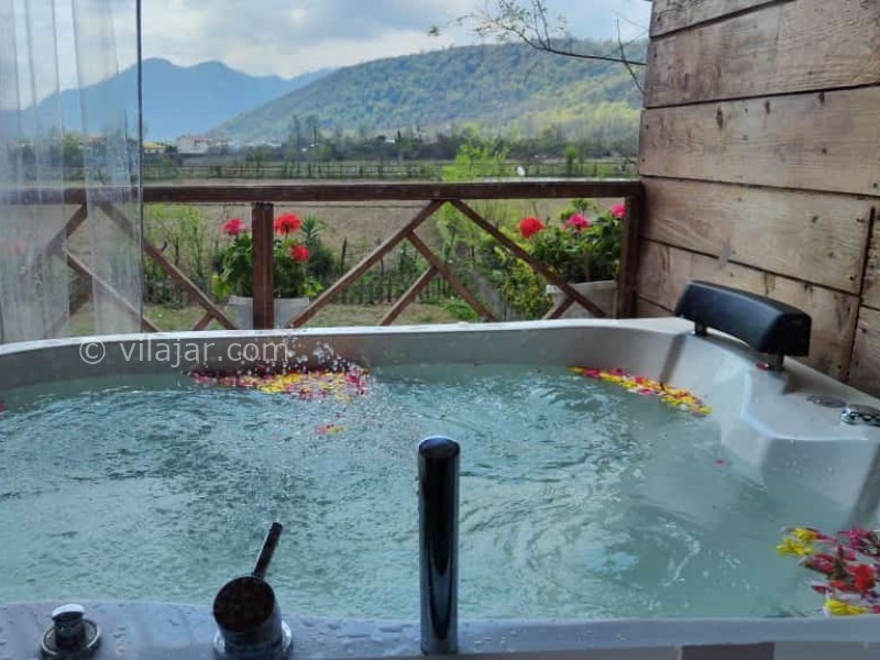 عکس شماره 826274 - کلبه چوبی با جکوزی در ماسال -