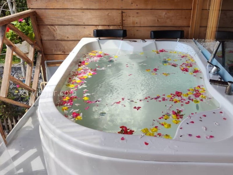 عکس شماره 826275 - کلبه چوبی با جکوزی در ماسال -