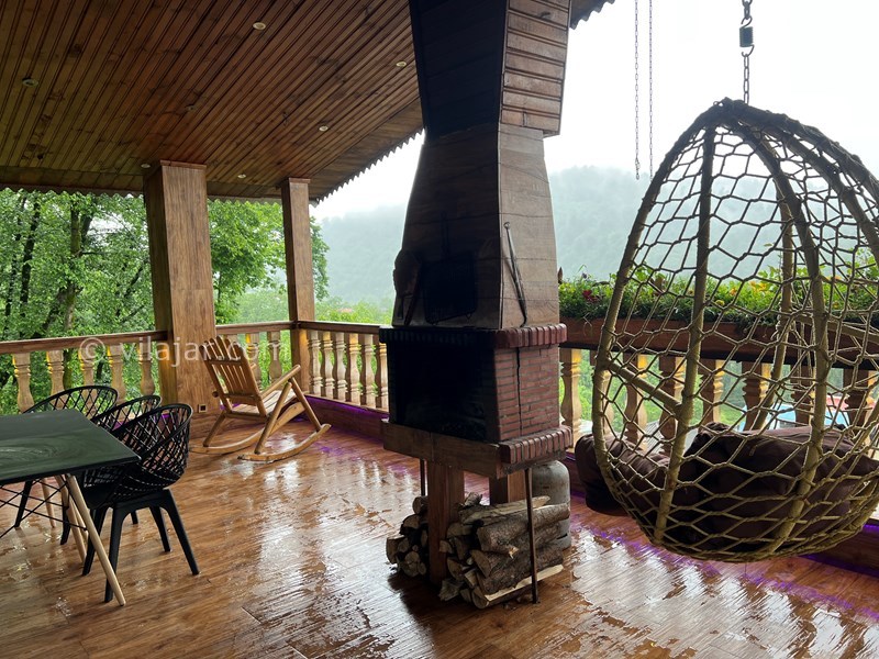 عکس شماره 826976 - اجاره ویلا چوبی در جاده اسالم - 