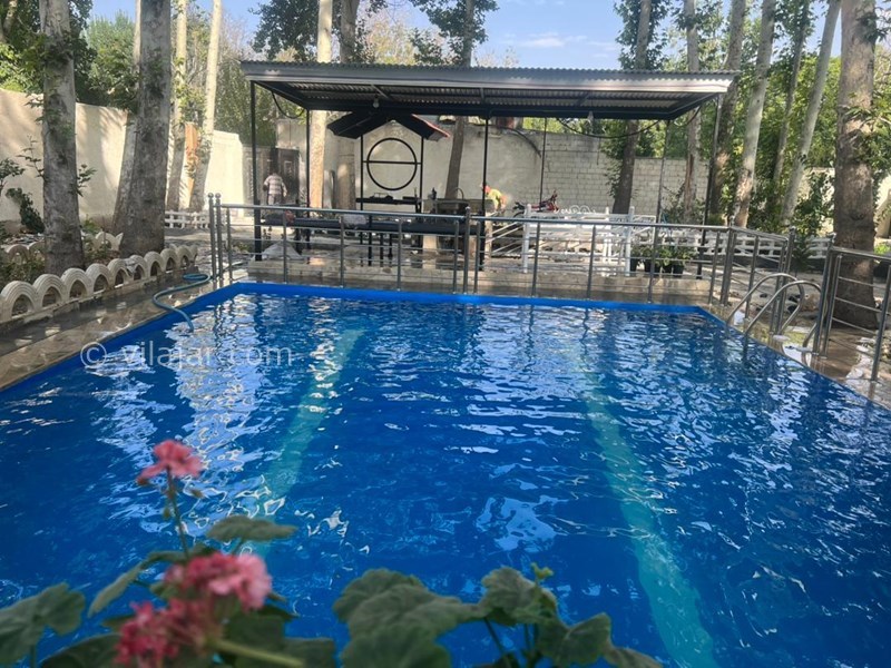 عکس شماره 827001 - ویلا لب رودخانه باغبهادران با استخر - 