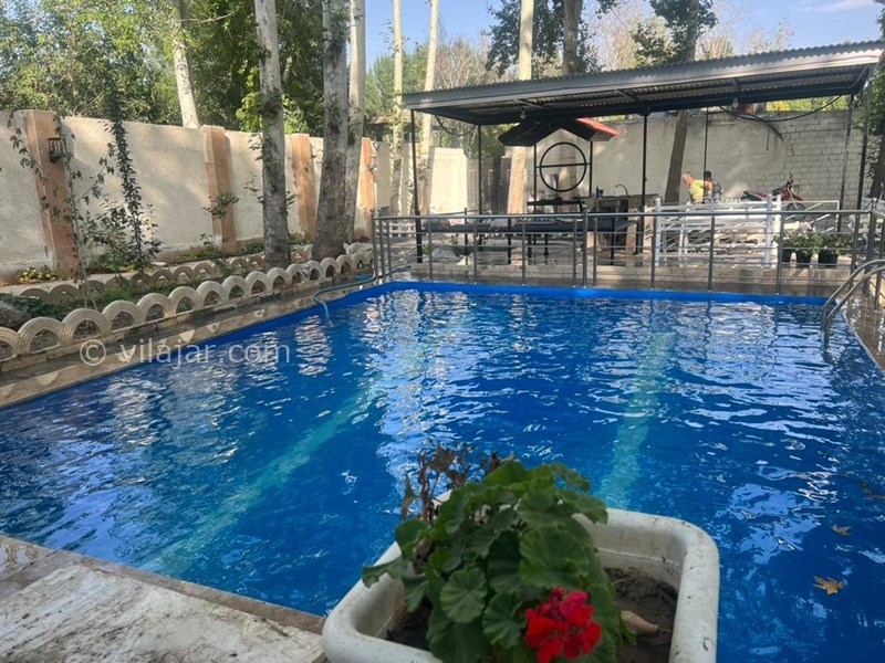 عکس شماره 827003 - ویلا لب رودخانه باغبهادران با استخر - 