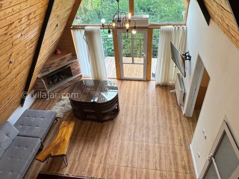 عکس شماره 827741 - کلبه چوبی سوئیسی با استخر رامسر - 