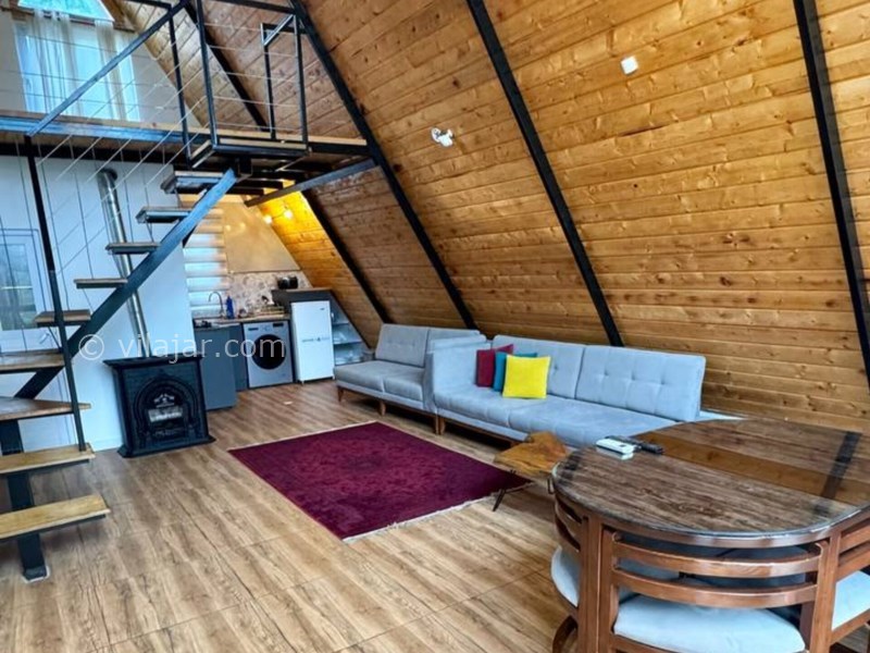 عکس شماره 827743 - کلبه چوبی سوئیسی با استخر رامسر - 