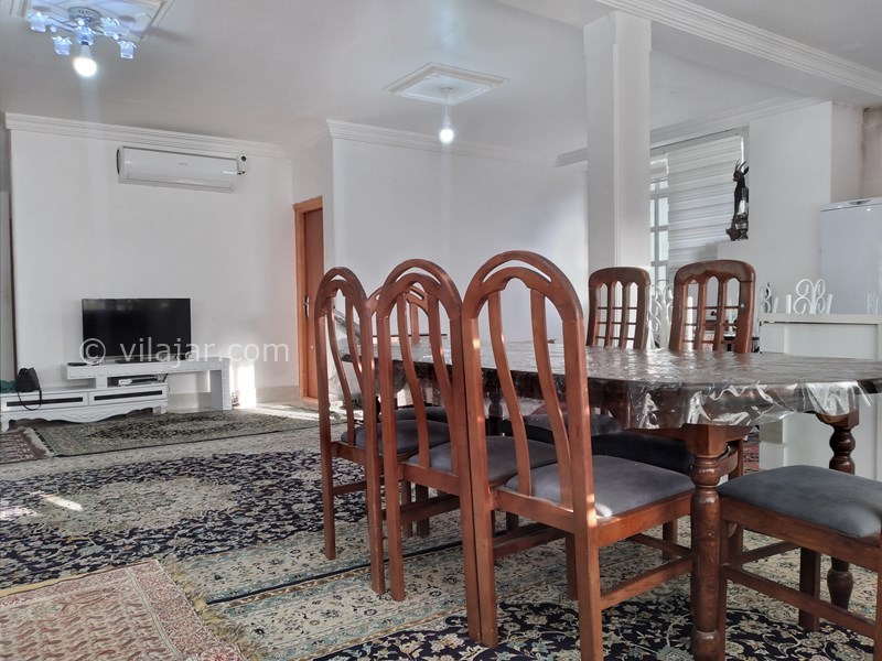 عکس شماره 828400 - اجاره ویلا ییلاقی نزدیک گرگان - قسمتی از سالن اسپیلت تلوزیون میز نهار خوری