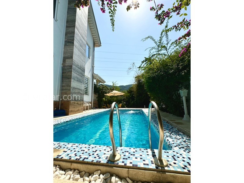 عکس شماره 829422 - اجاره ویلا با استخر روباز آبگرم نوشهر - 