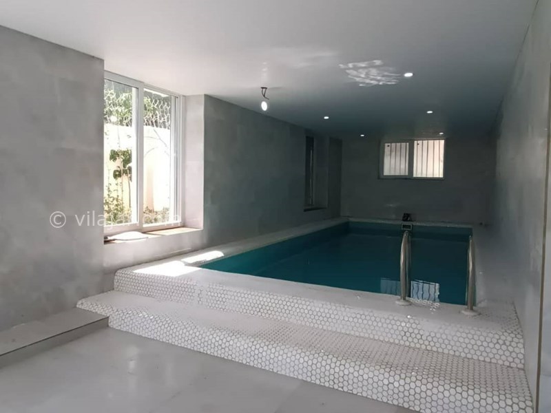 عکس شماره 830323 - ویلا با استخر و جکوزی کلاردشت - استخر سرپوشیده ابگرم