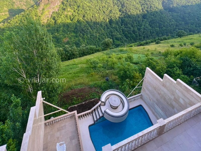 عکس شماره 831526 - ویلا با استخر روباز در گردنه حیران - 