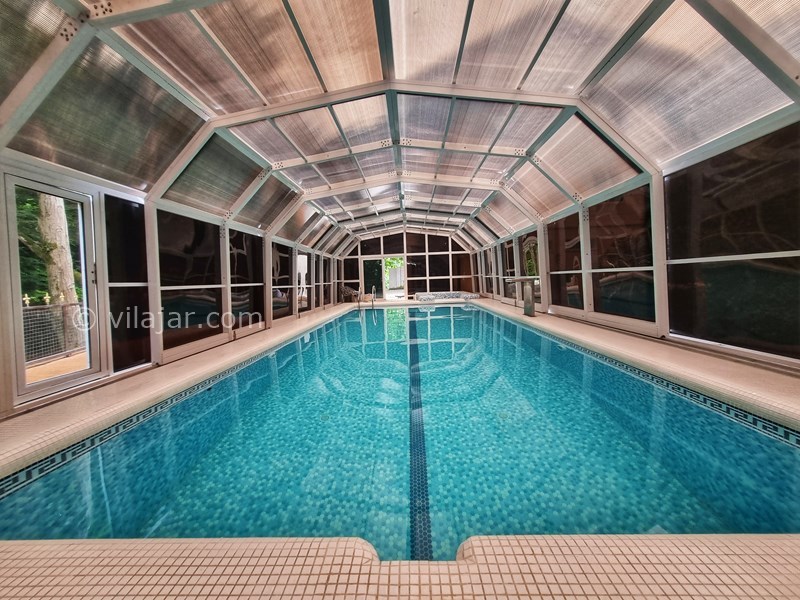عکس شماره 831746 - ویلا با استخر لب رودخانه ماسال - استخر سرپوشیده