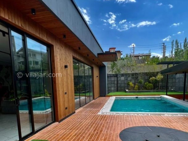 عکس شماره 833658 - اجاره ویلا با استخر روباز آبگرم رودهن - 