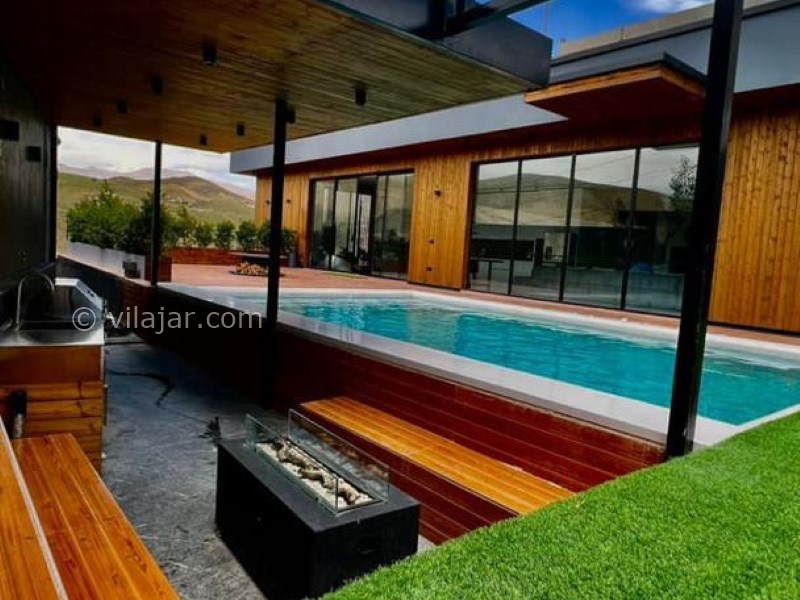 عکس شماره 833661 - اجاره ویلا با استخر روباز آبگرم رودهن - 