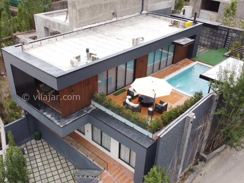 عکس شماره 833662 - اجاره ویلا با استخر روباز آبگرم رودهن - 