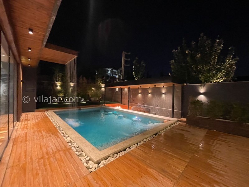 عکس شماره 833665 - اجاره ویلا با استخر روباز آبگرم رودهن - 