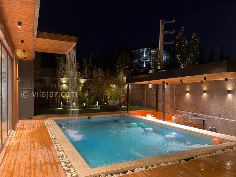 عکس شماره 833666 - اجاره ویلا با استخر روباز آبگرم رودهن - 