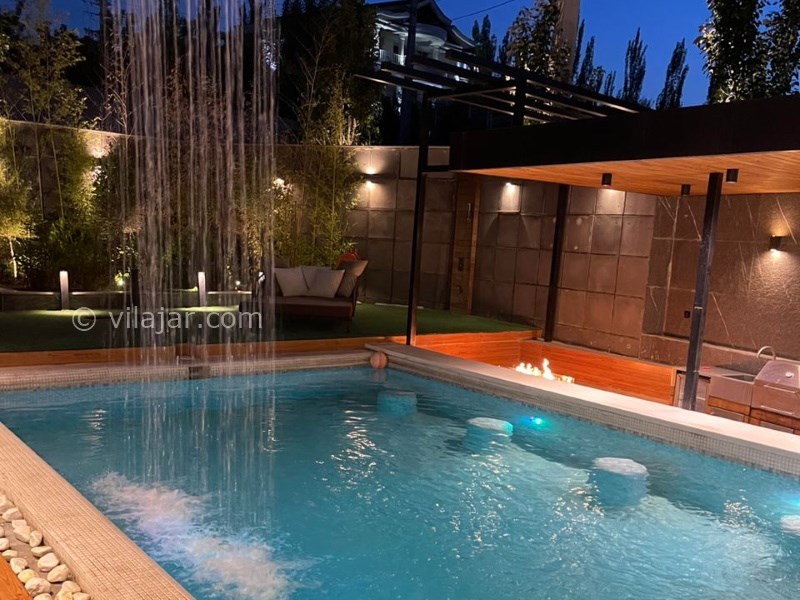 عکس شماره 833672 - اجاره ویلا با استخر روباز آبگرم رودهن - 