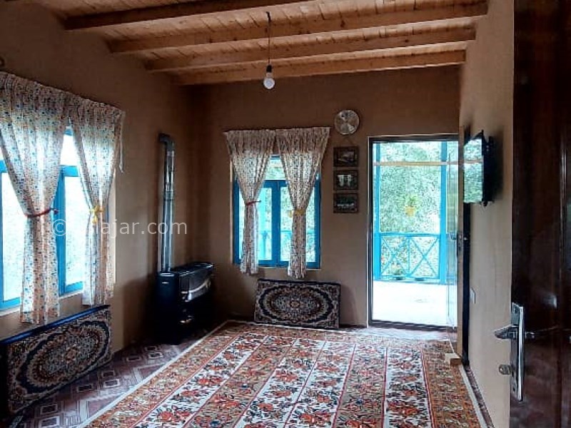 عکس شماره 834312 - اجاره اقامتگاه سنتی در تنکابن - حال بخاری گازی ال‌سی‌دی ورو به جنگل تا دم در اقامتگاه اسفالته 