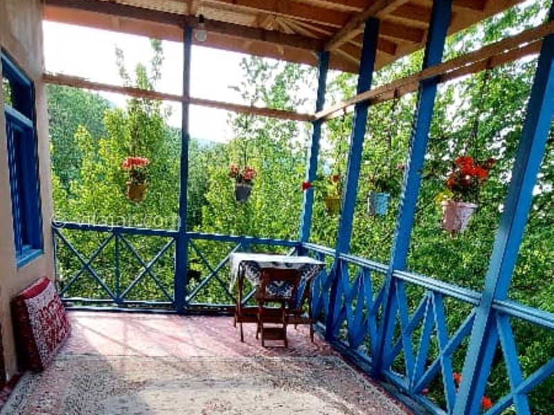 عکس شماره 834315 - اجاره اقامتگاه سنتی در تنکابن - تراس رویایی