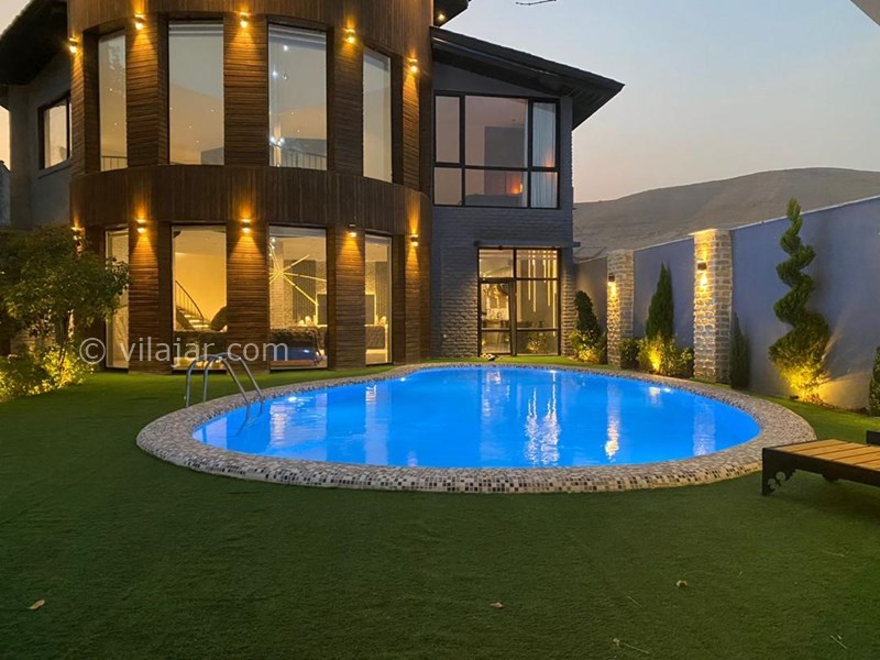 عکس شماره 835433 - اجاره ویلا با استخر آبگرم رودهن - 