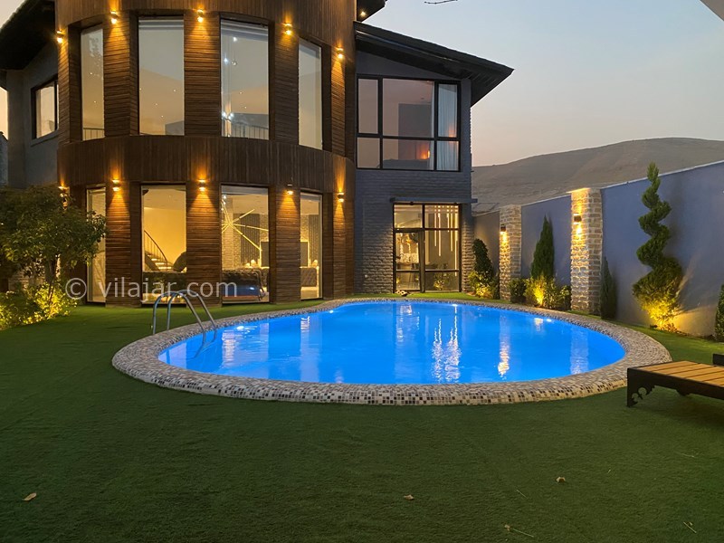 عکس شماره 835475 - اجاره ویلا با استخر آبگرم رودهن - 