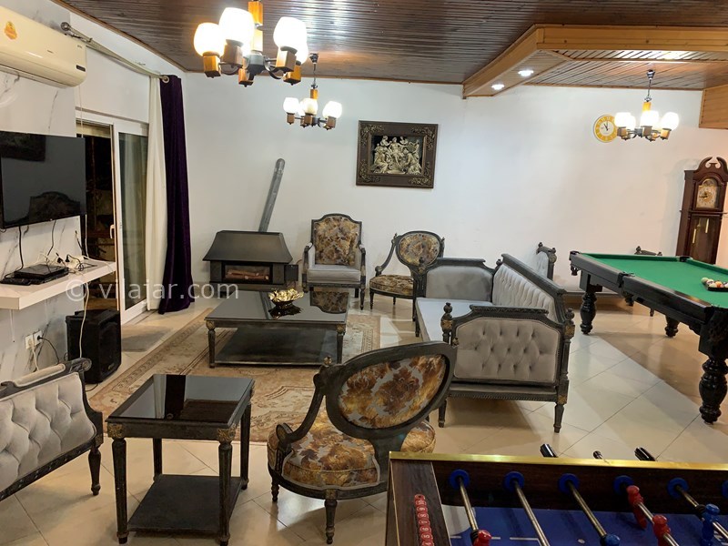 عکس شماره 837028 - اجاره ویلا در نوشهر با استخر - سالن پذیرایی