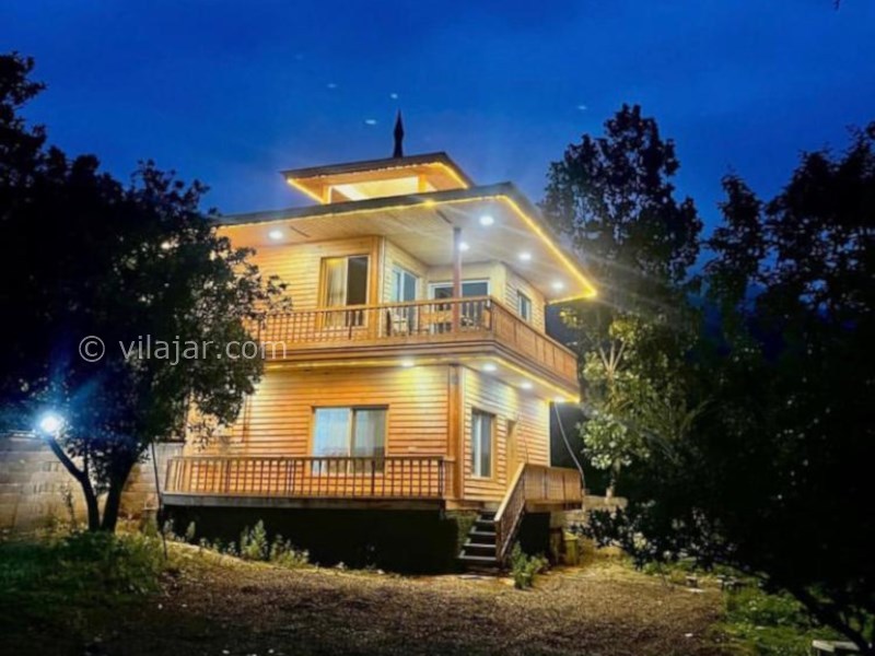 عکس شماره 839087 - اجاره ویلا چوبی جنگلی در ماسال - 