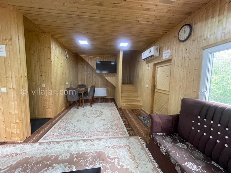 عکس شماره 839098 - اجاره ویلا چوبی جنگلی در ماسال - 