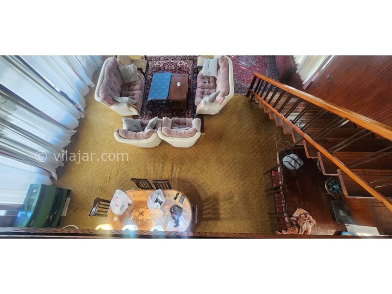 عکس شماره 841530 - رزرو ویلای ساحلی دربست در چابکسر - سالن از بالا