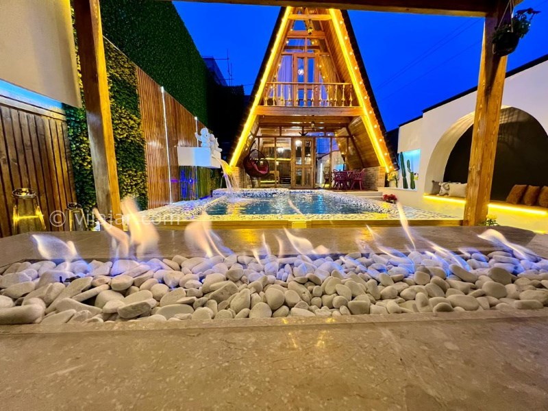 عکس شماره 842710 - کلبه چوبی با استخر جکوزی رامسر -